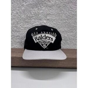 Vintage Los Angeles Raiders hat NFL BLACK GREY